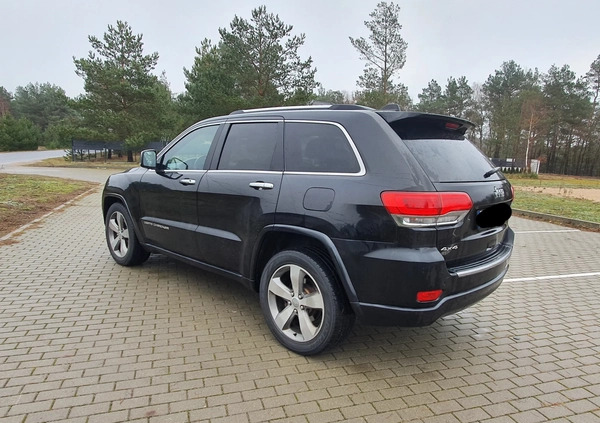 Jeep Grand Cherokee cena 89900 przebieg: 112000, rok produkcji 2015 z Brodnica małe 211